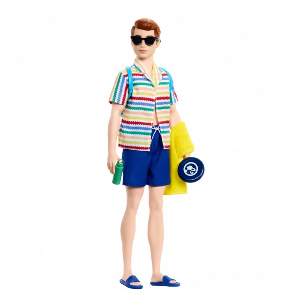 Barbie Fab Family and Friends Allan Buddy of Ken Doll with Beach Look