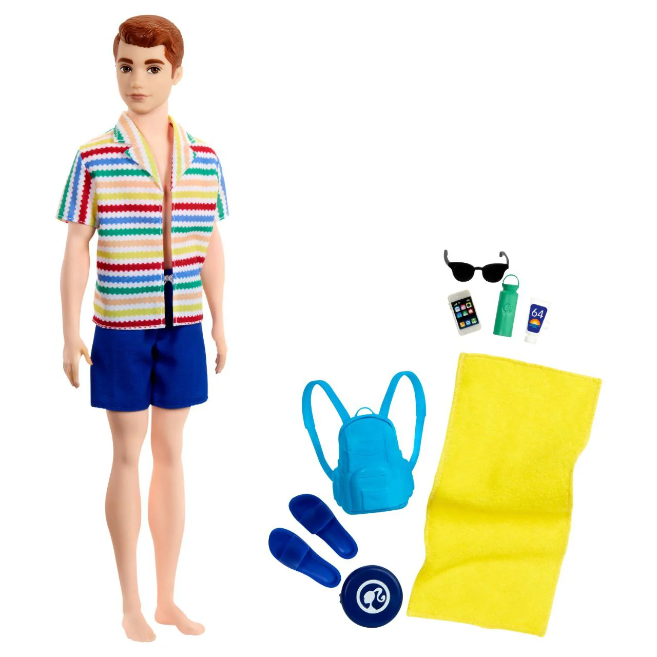Barbie Fab Family and Friends Allan Buddy of Ken Doll with Beach Look - Image 3
