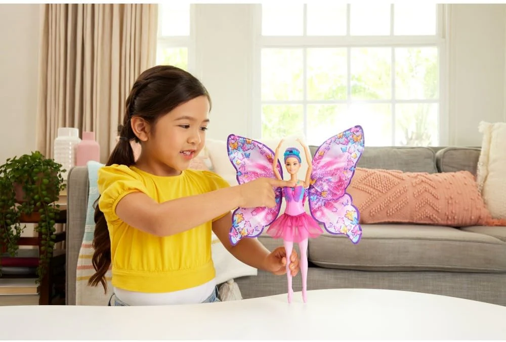 Barbie Fairytale Dance and Flutter Doll - Image 5