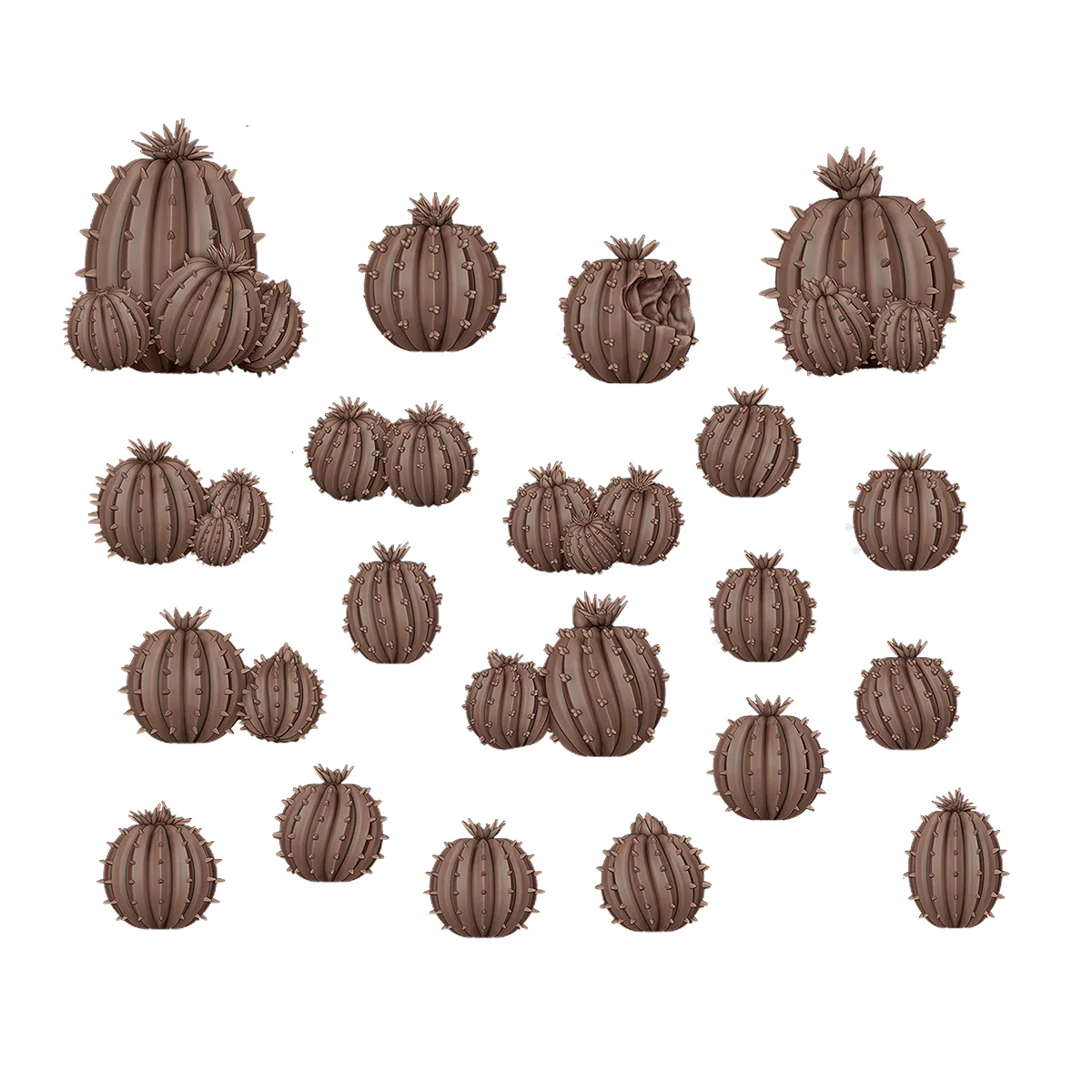Basing Bits - Cactus Barrel (20 Pieces)
