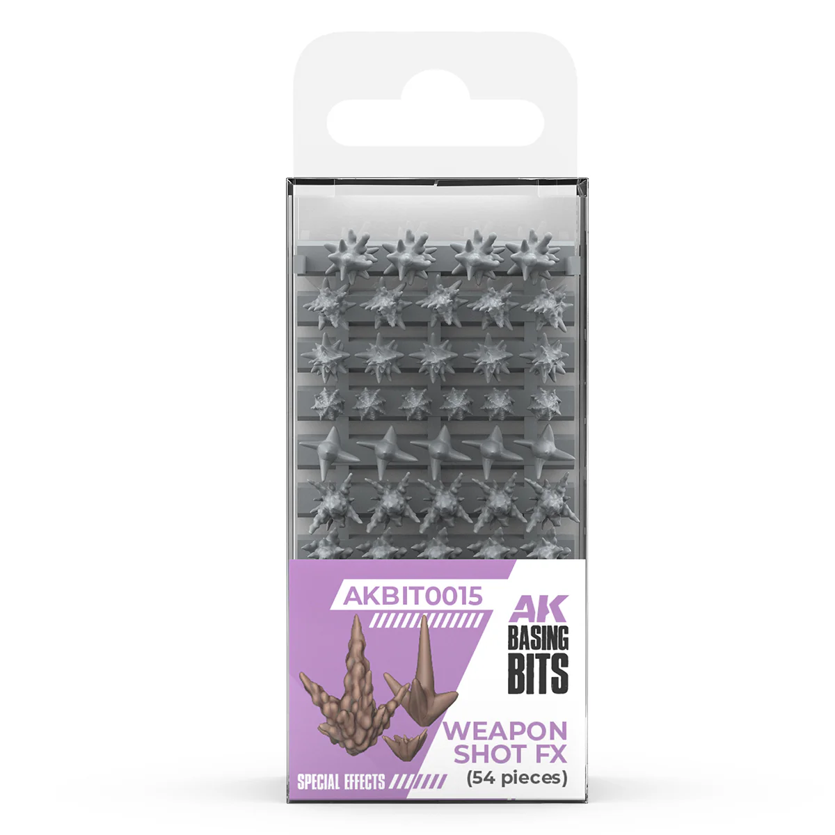 Basing Bits - Weapons Shot Fx (54 Pieces)