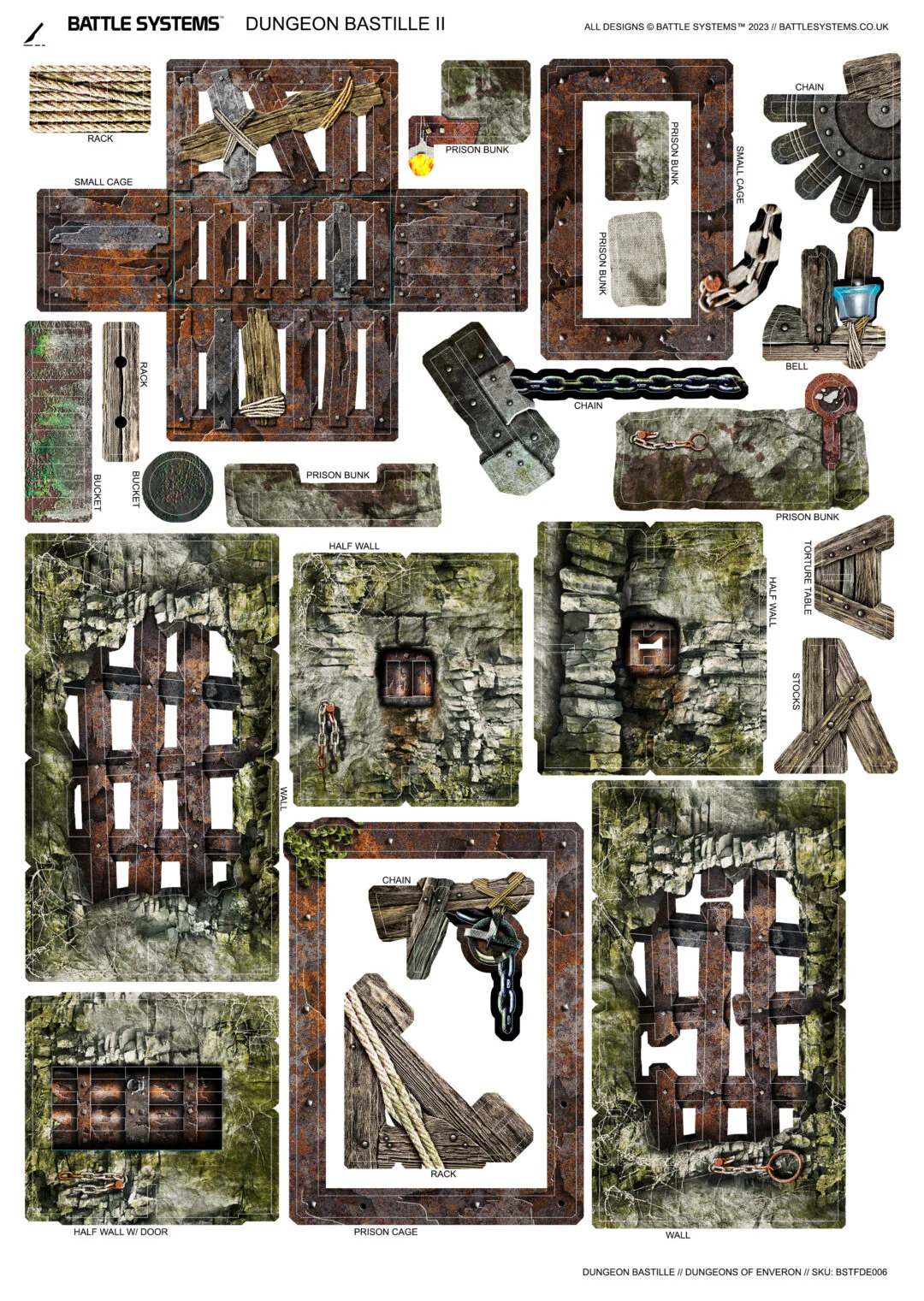 Battle Systems: Fantasy Dungeon - Dungeon Bastille - Image 3
