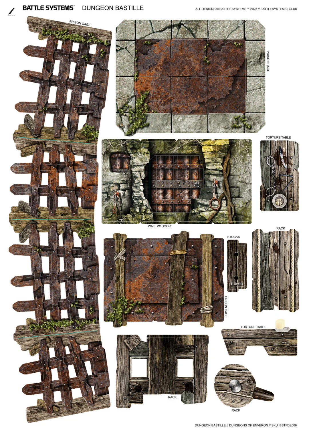 Battle Systems: Fantasy Dungeon - Dungeon Bastille - Image 4