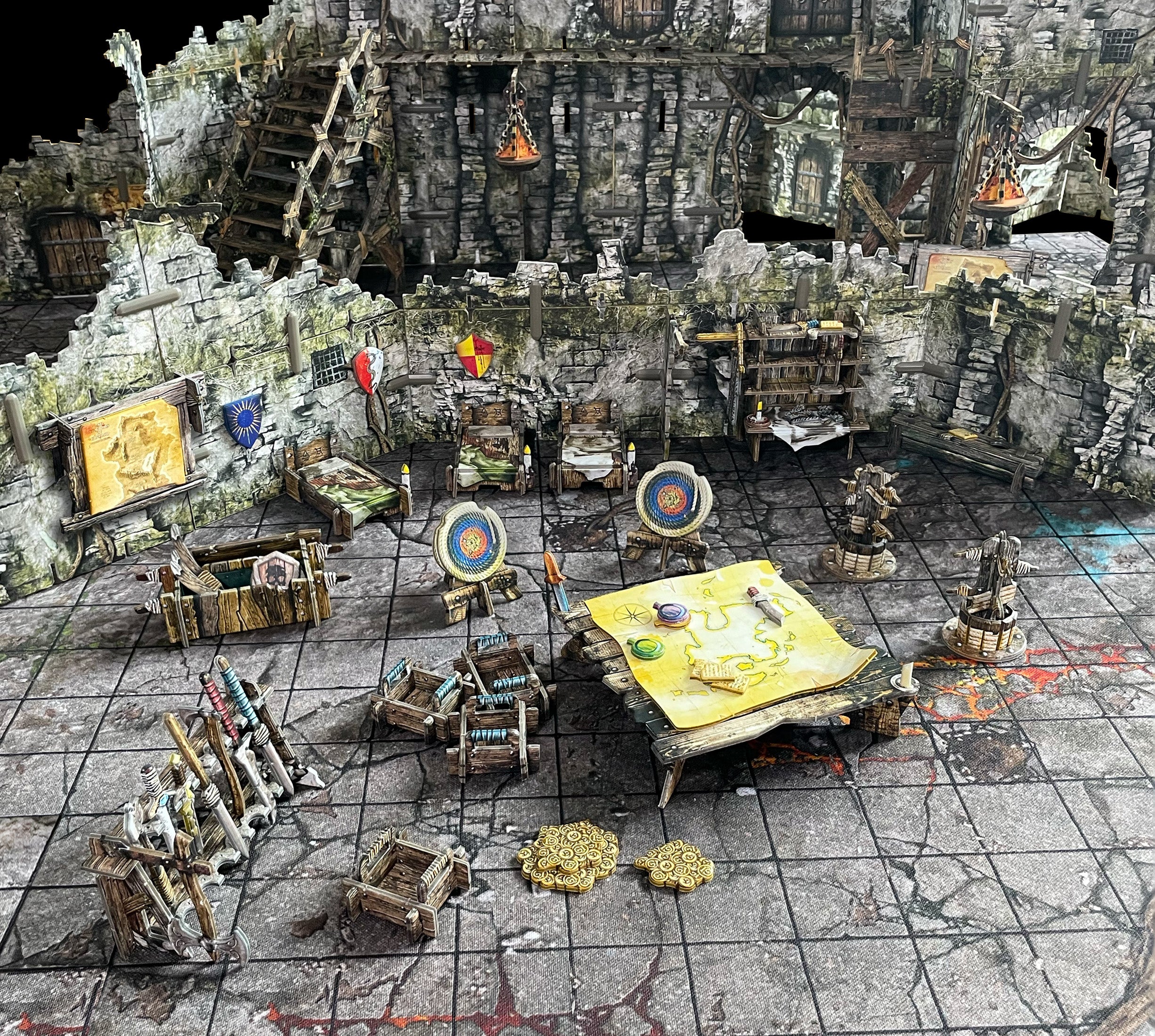 Battle Systems Fantasy Dungeon Terrain - Dungeon Garrison - Image 2