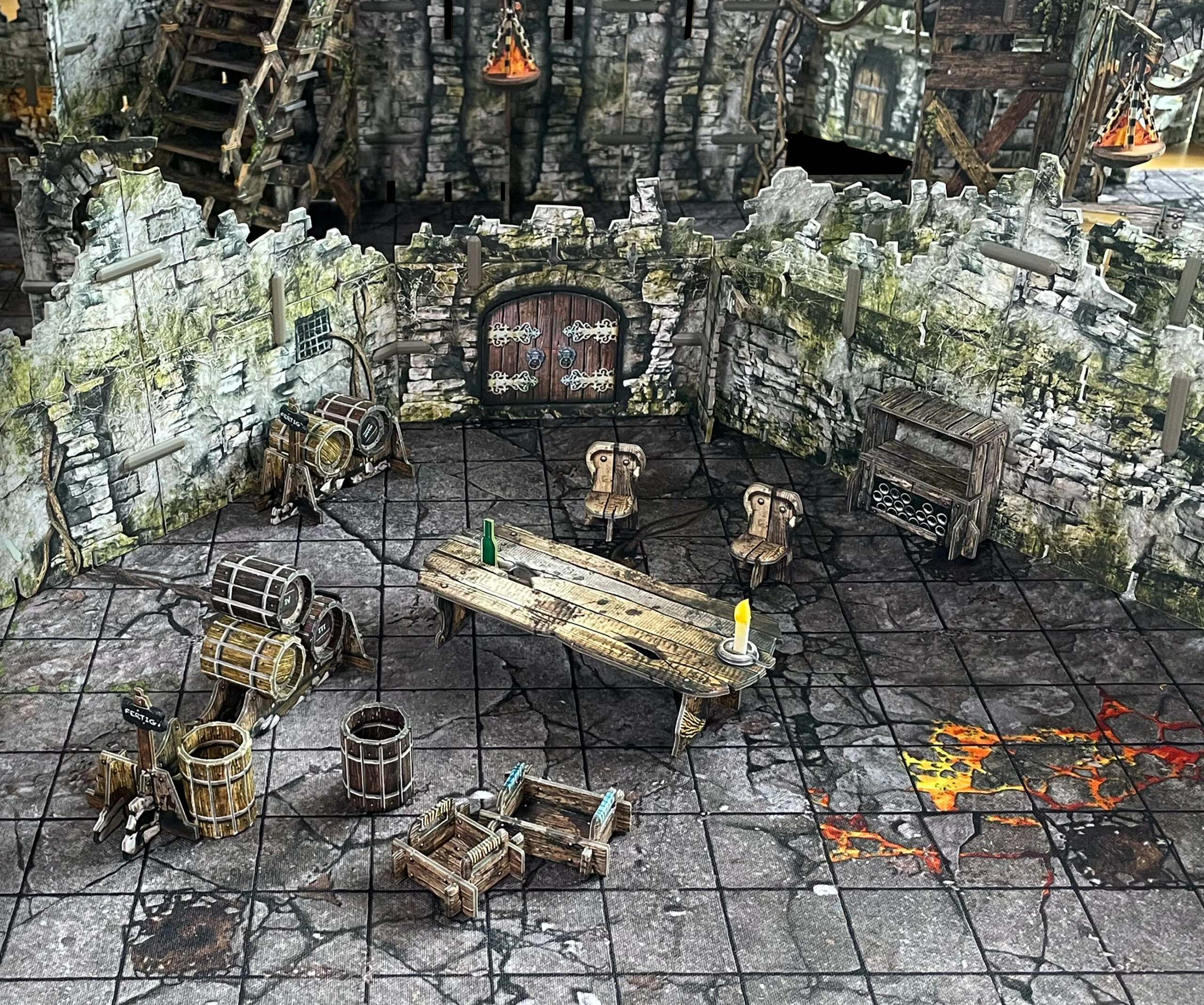 Battle Systems Fantasy Dungeon Terrain - Wine Cellar - Image 2