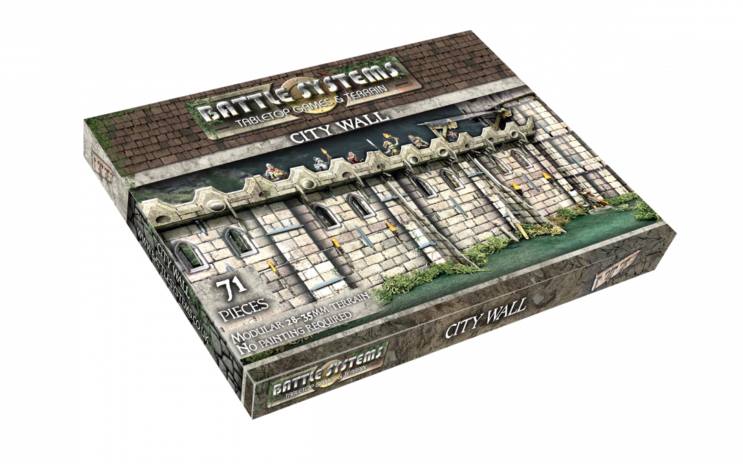 Battle Systems - Fantasy Terrain City Wall