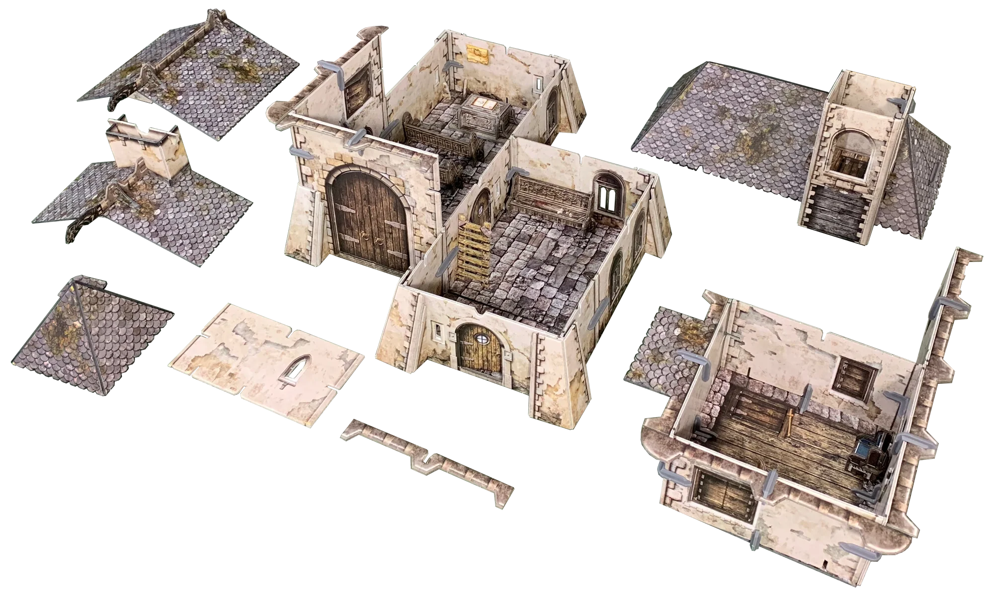 Battle Systems Fantasy Wargames Terrain - Chapel - Image 2