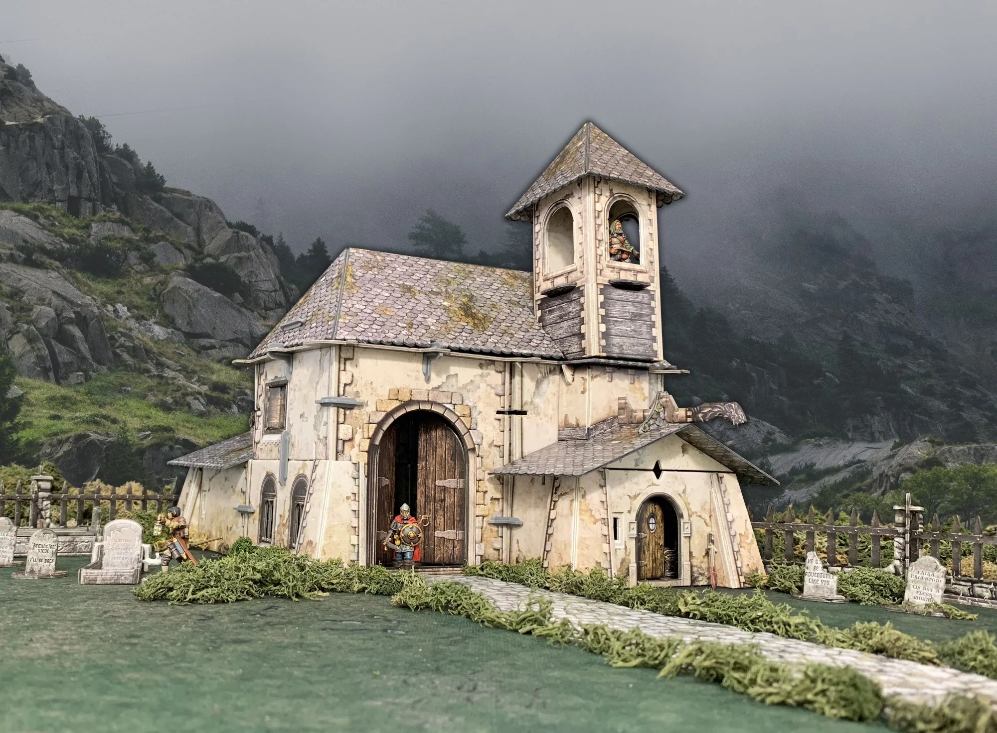 Battle Systems Fantasy Wargames Terrain - Chapel - Image 3