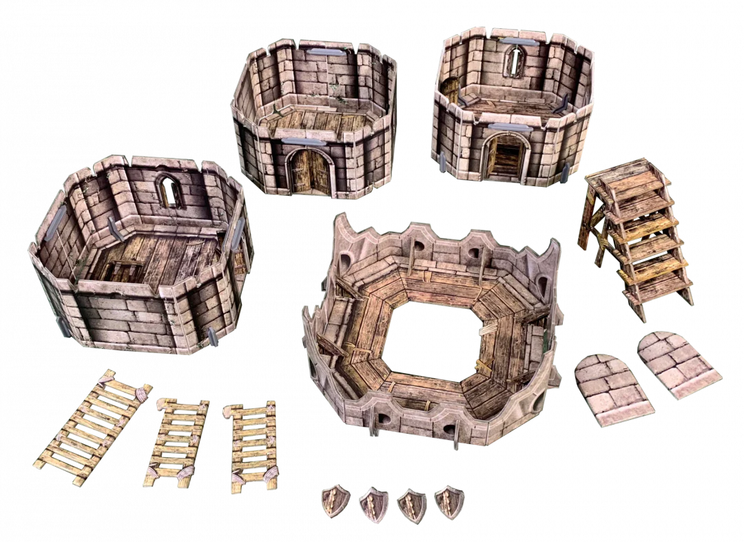 Battle Systems Fantasy Wargames Terrain - Citadel Tower - Image 2