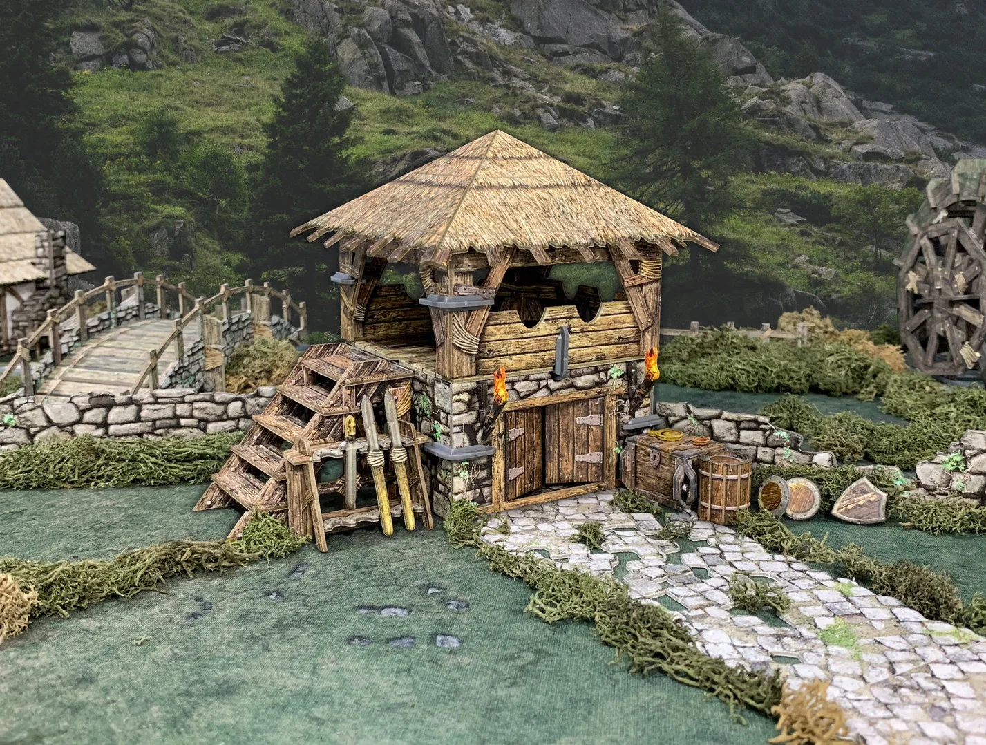 Battle Systems Fantasy Wargames Terrain - Guard Post - Image 3