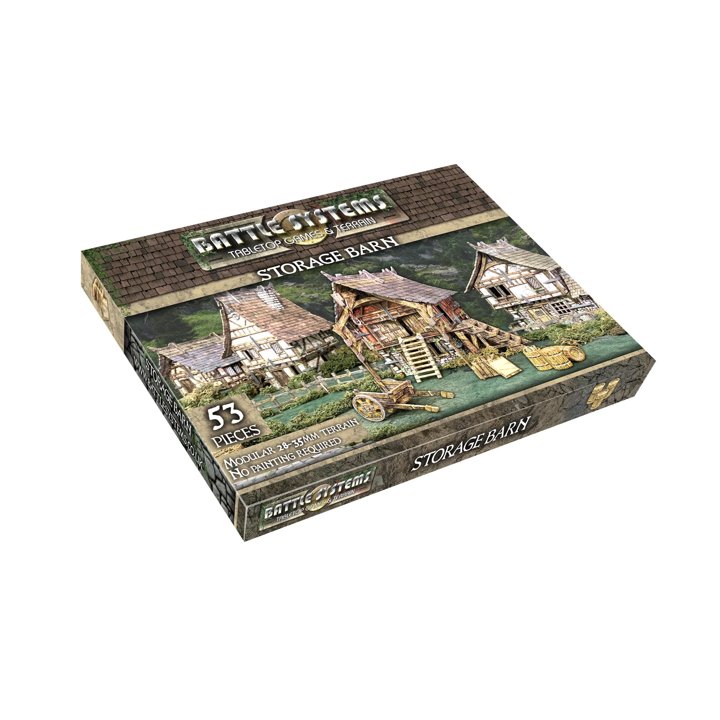 Battle Systems Fantasy Wargames Terrain - Storage Barn