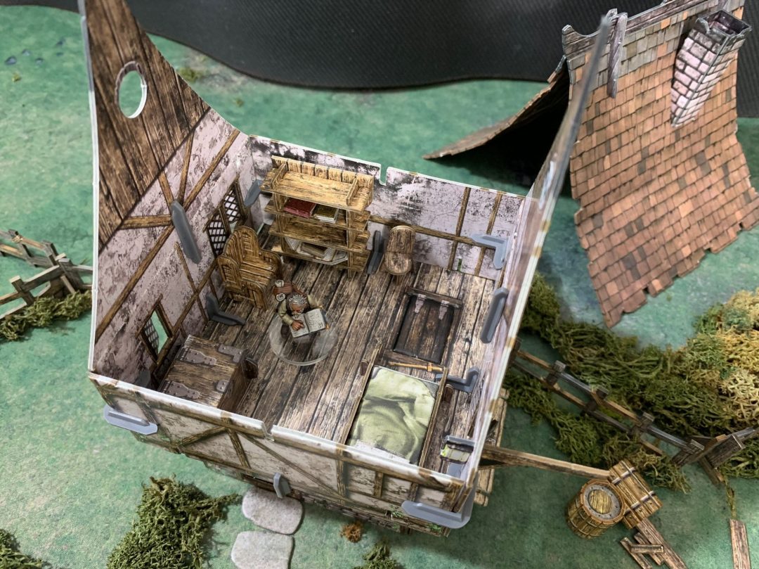 Battle Systems Fantasy Wargames Terrain - Town House - Image 5