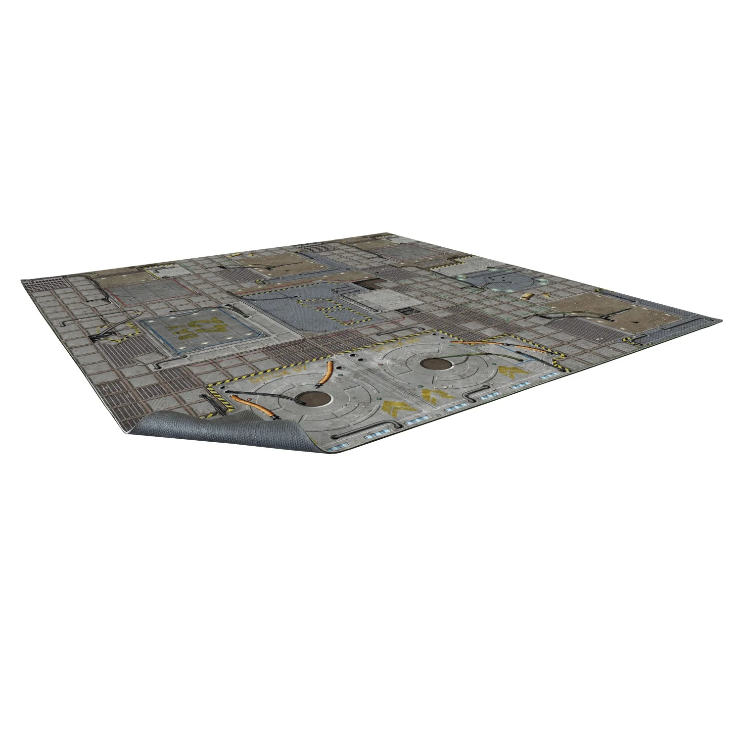 Battle Systems Sci-Fi Gaming Mat 2-Feet x 2-Feet - Frontier