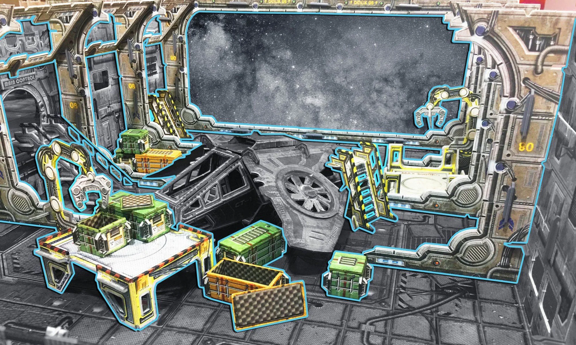 Battle Systems Sci-Fi Terrain - Arrival Bay - Image 2