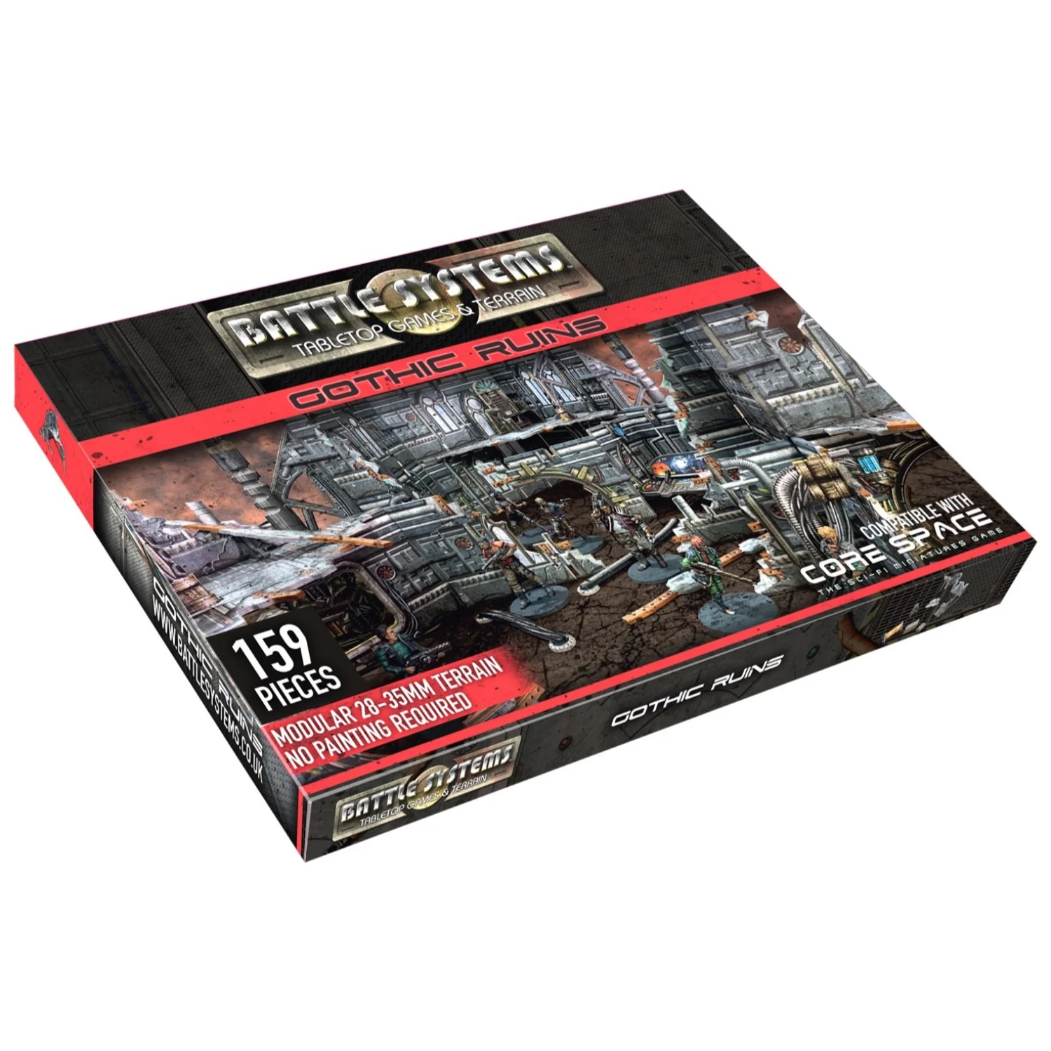 Battle Systems Sci-Fi Terrain - Gothic Ruins