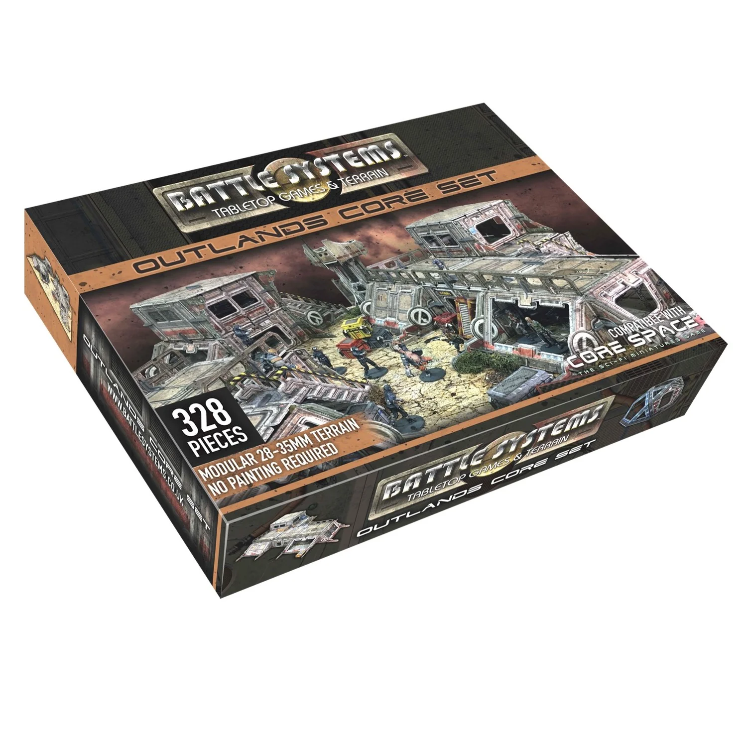 Battle Systems Sci-Fi Terrain - Outlands Core Set