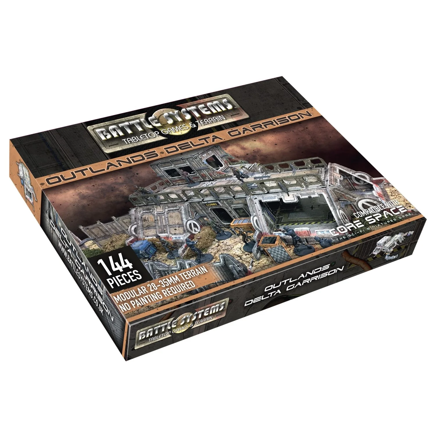 Battle Systems Sci-Fi Terrain - Outlands Delta Garrison