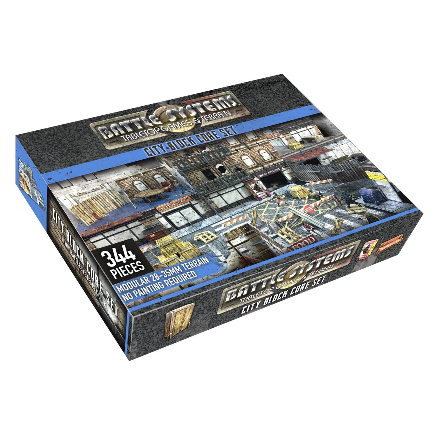 Battle Systems Urban Apocalypse Terrain - City Block Core Set