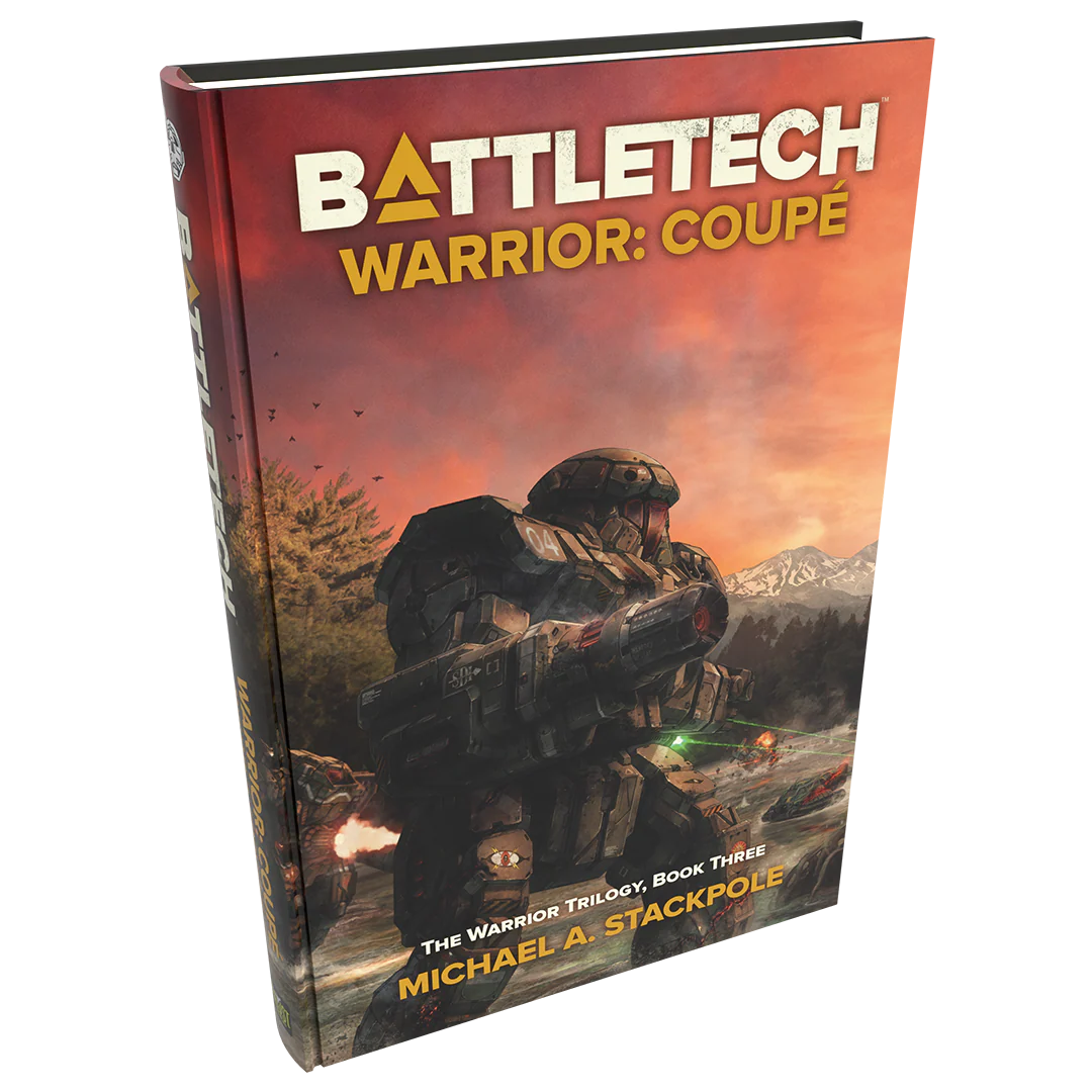 BattleTech Warrior: Coupé The Warrior Triology RPG Hardcover Book