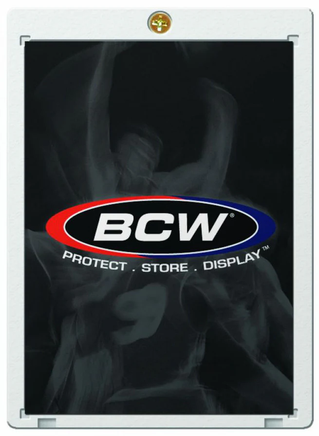 BCW - 20 Pt 1 Screw Card Holder - Clear - Image 2