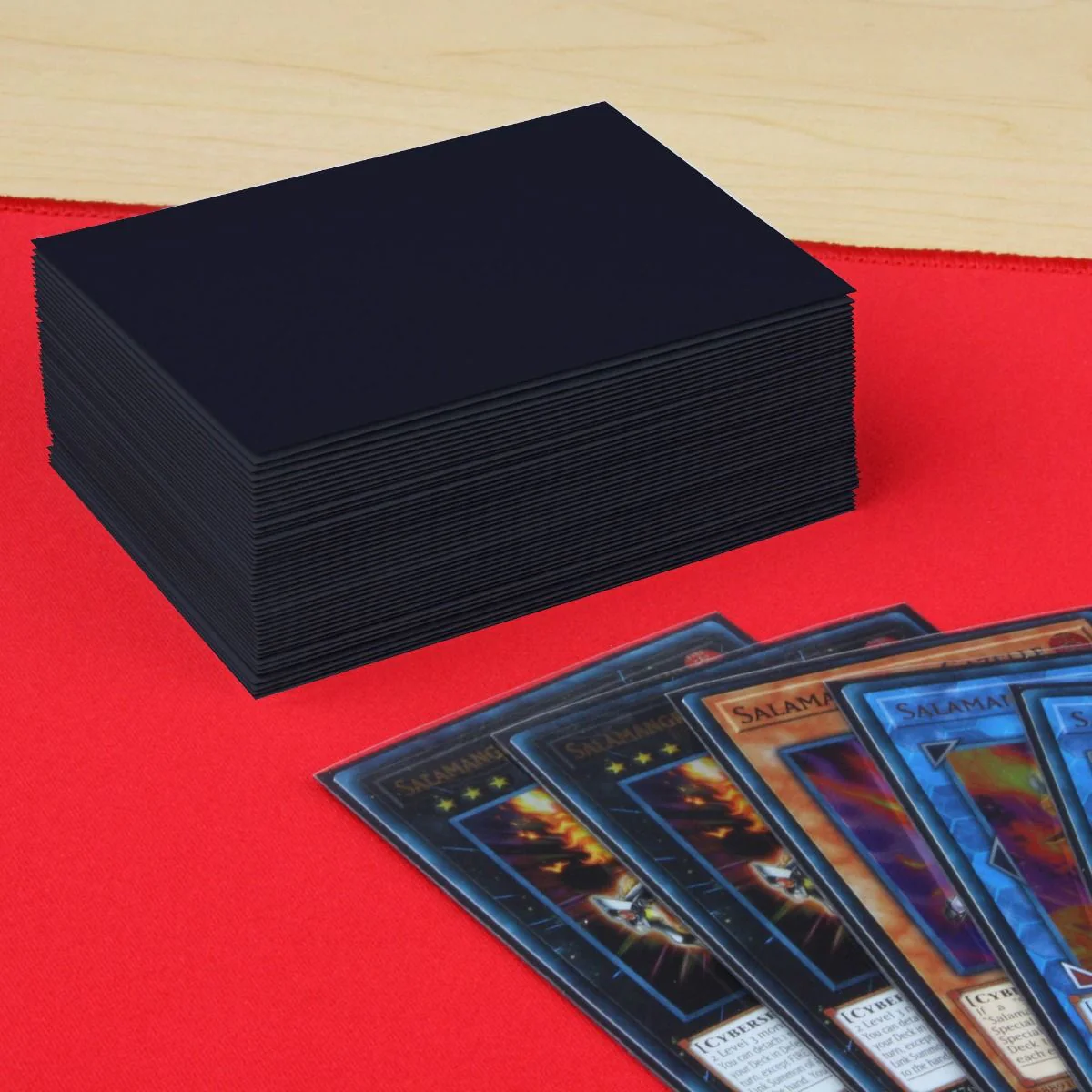 BCW - Elite2 Small Deck Guard Card Sleeves 60-Pieces 62 mm x 82 mm Size - Black - Image 6