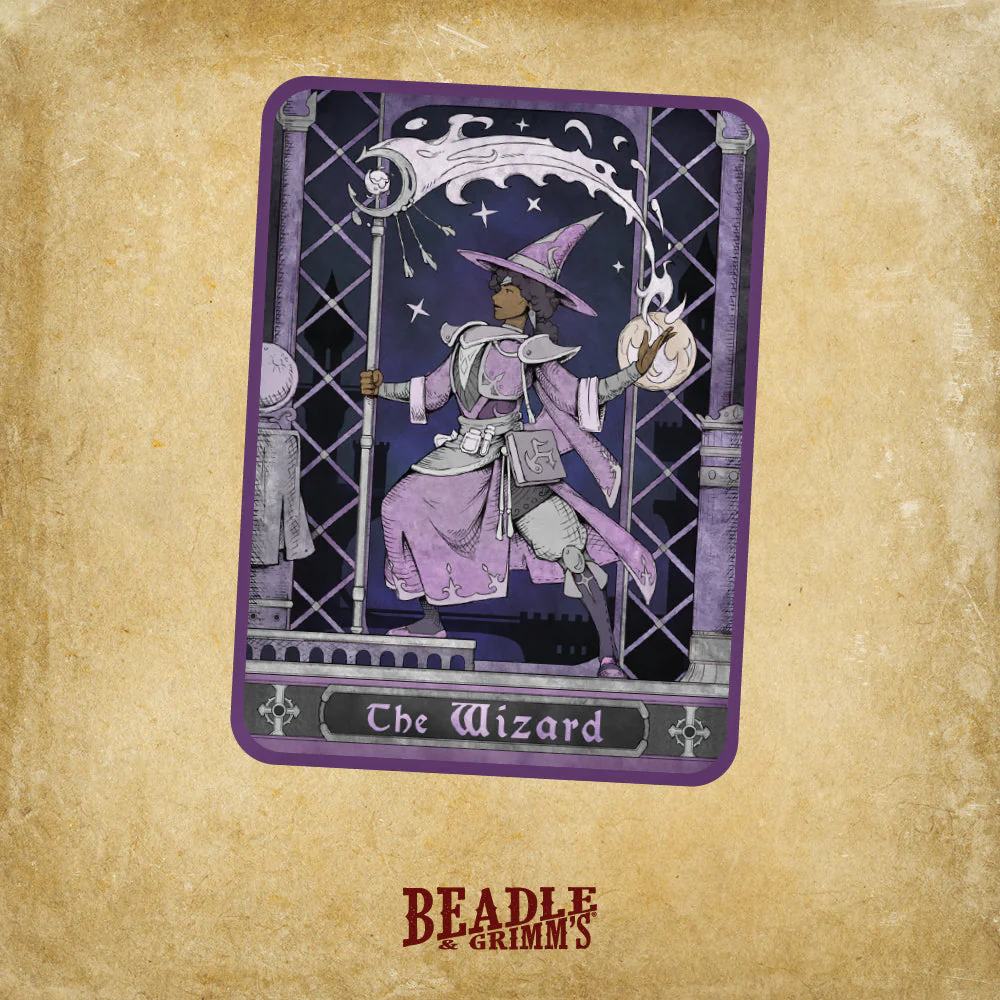 Beadle & Grimm's The Wizard Epic RPG Dice Set & Rolling Tray - Image 2