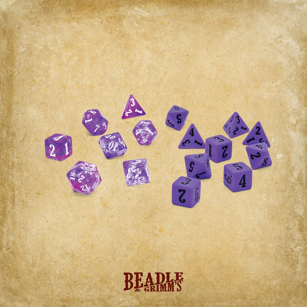 Beadle & Grimm's The Wizard Epic RPG Dice Set & Rolling Tray - Image 3
