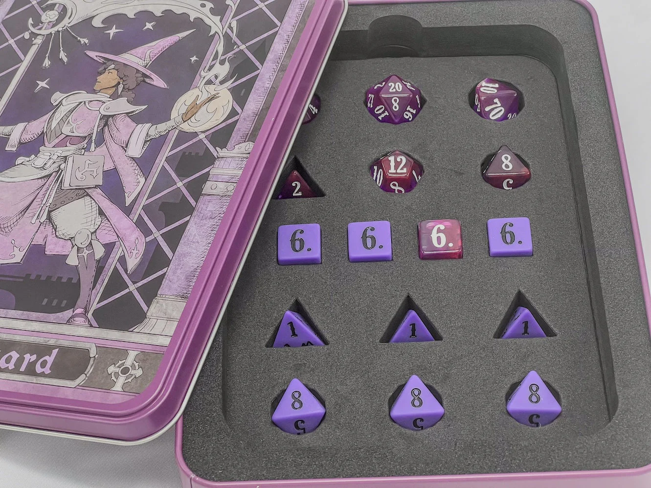 Beadle & Grimm's The Wizard Epic RPG Dice Set & Rolling Tray - Image 8