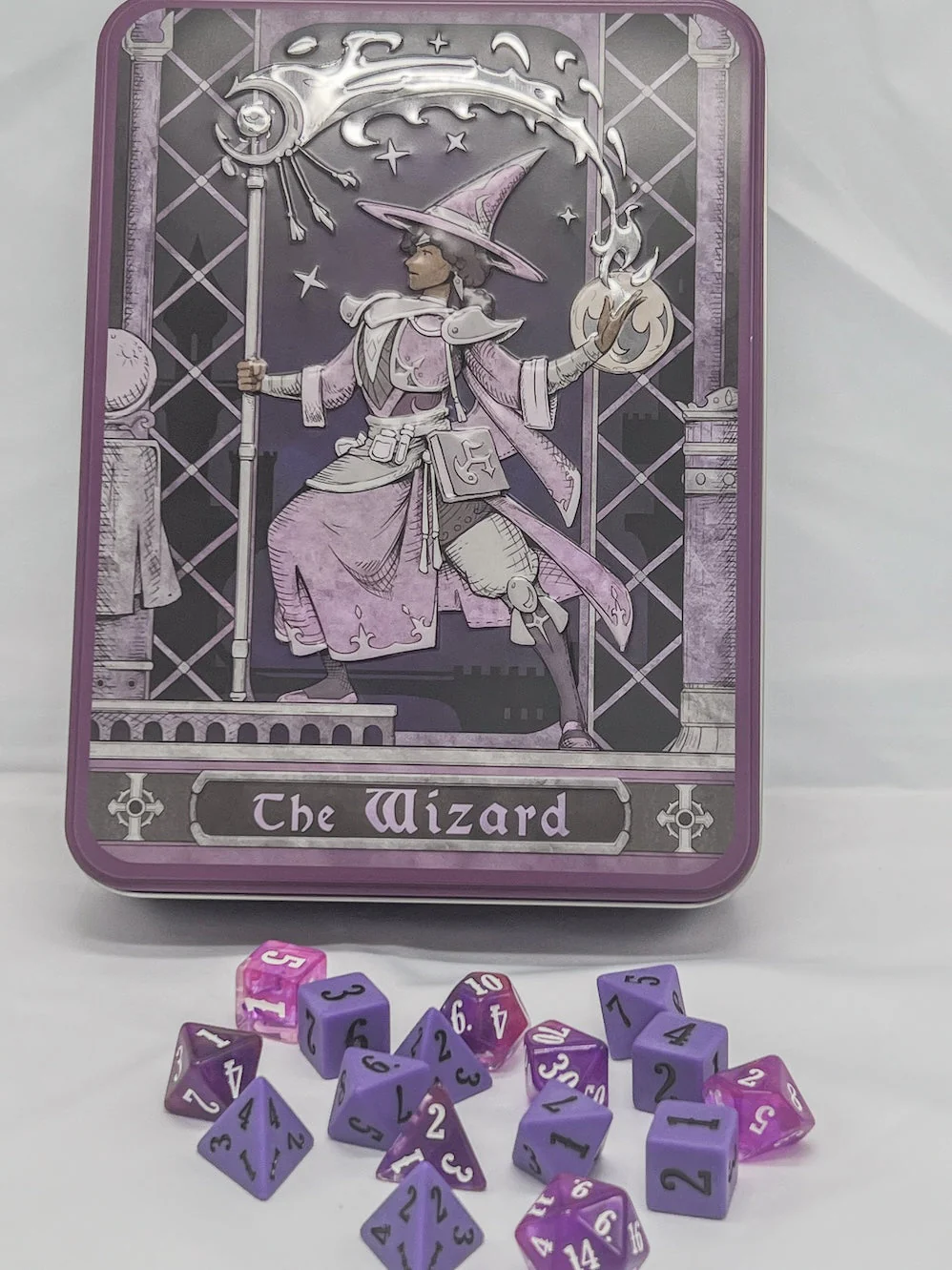 Beadle & Grimm's The Wizard Epic RPG Dice Set & Rolling Tray - Image 9