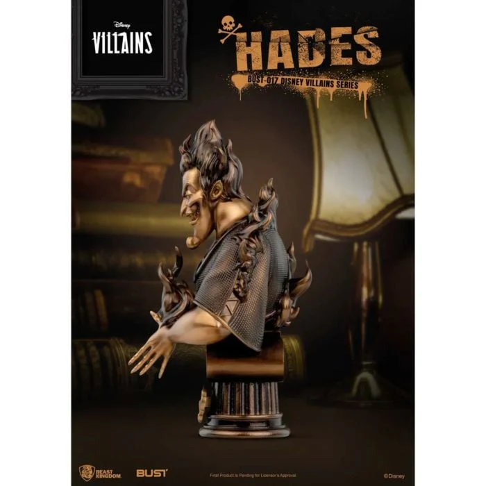Beast Kingdom Bust Disney Villains Series Hades - Image 3