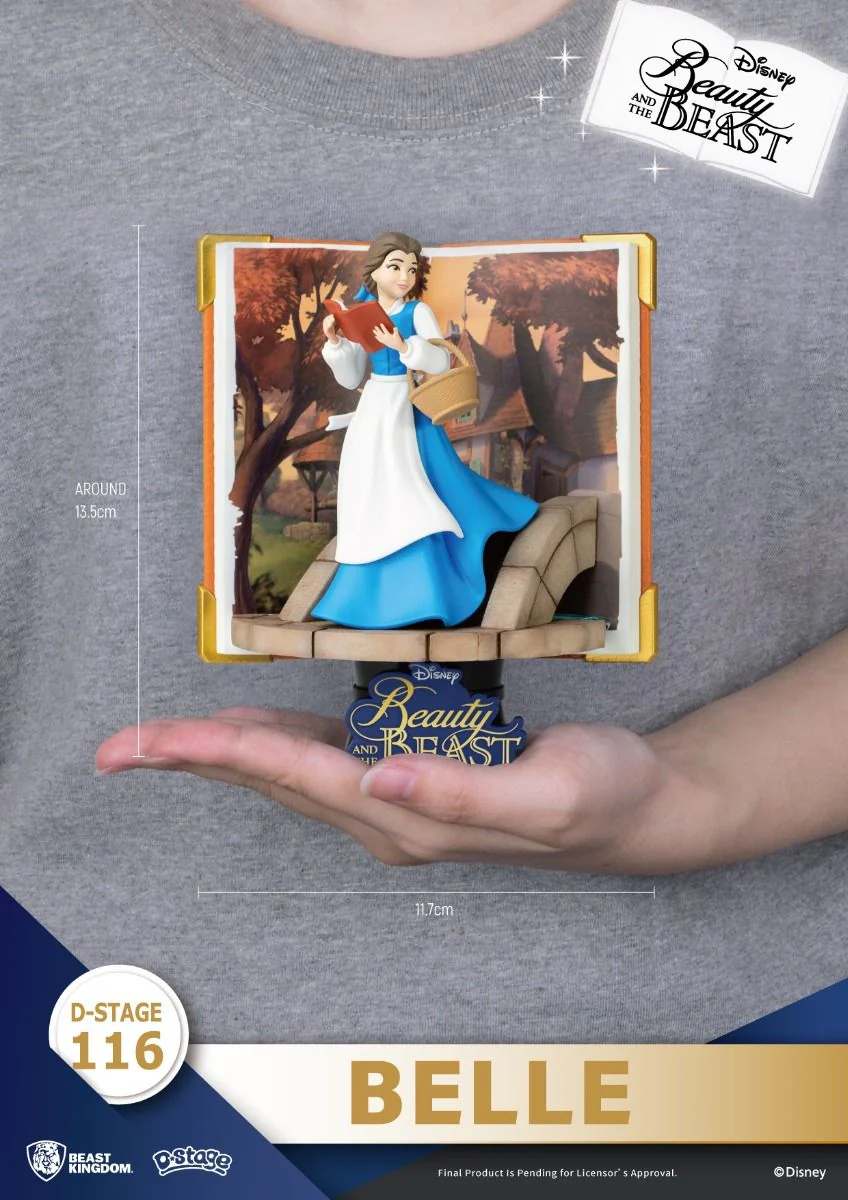 Beast Kingdom D Stage Disney Story Book Beauty and the Beast: Belle - Image 5