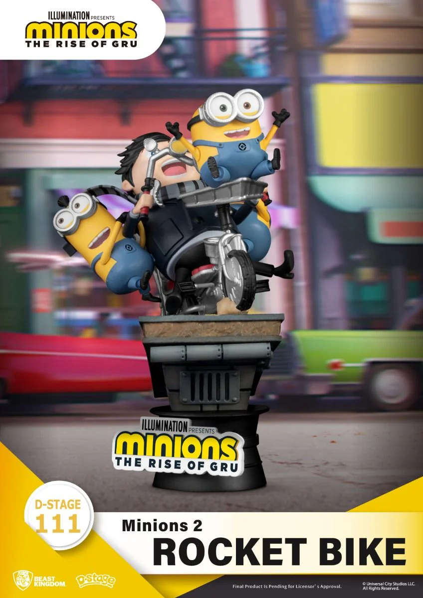 Beast Kingdom D-Stage Minions 2 Rocket Bike - Image 2