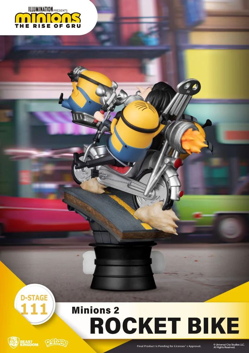 Beast Kingdom D-Stage Minions 2 Rocket Bike - Image 3
