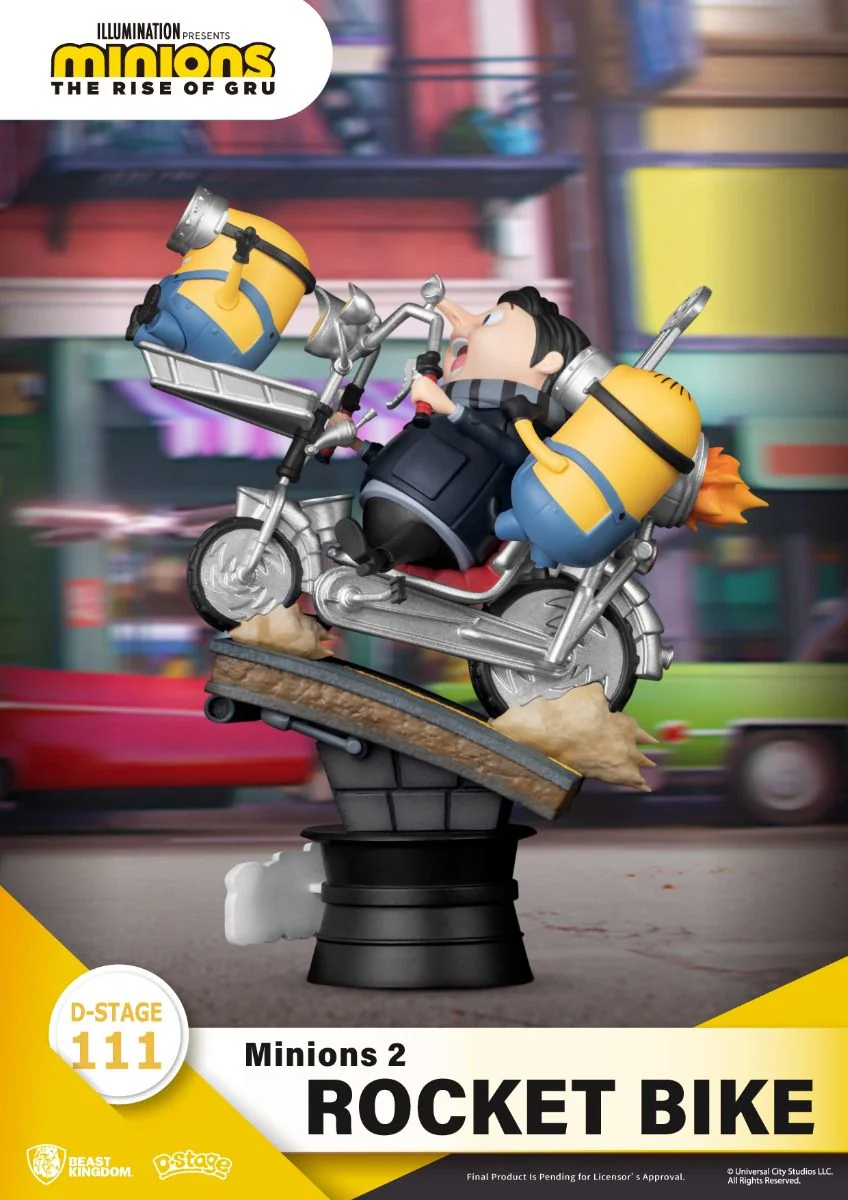 Beast Kingdom D-Stage Minions 2 Rocket Bike - Image 4