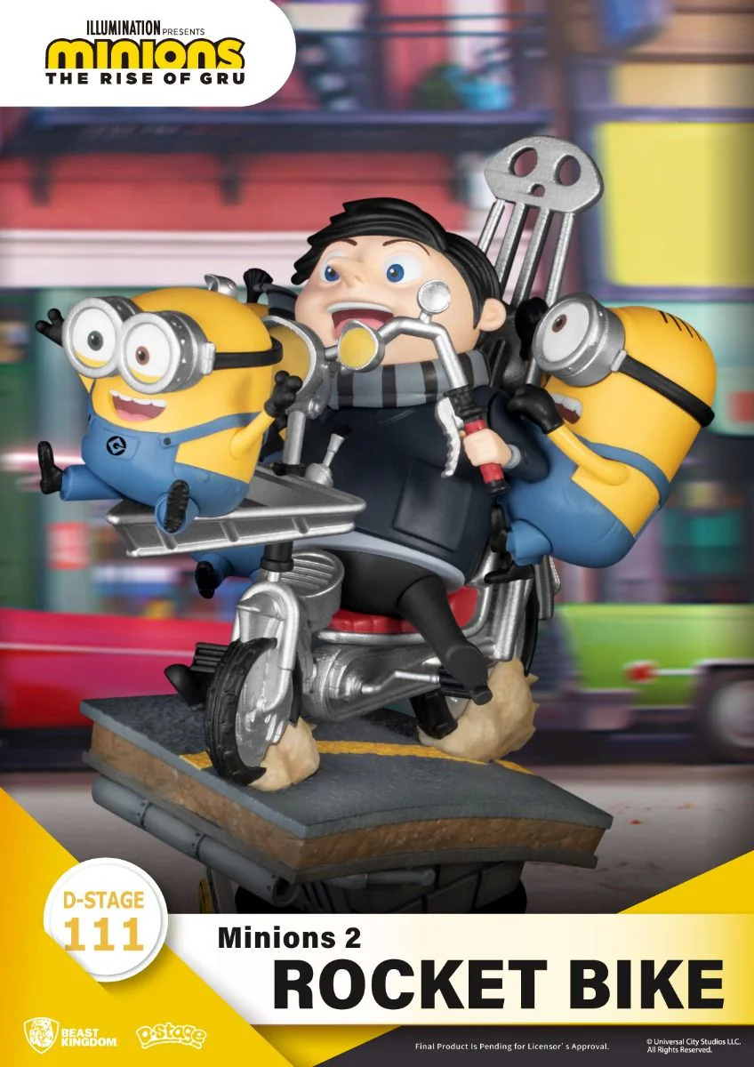 Beast Kingdom D-Stage Minions 2 Rocket Bike - Image 5