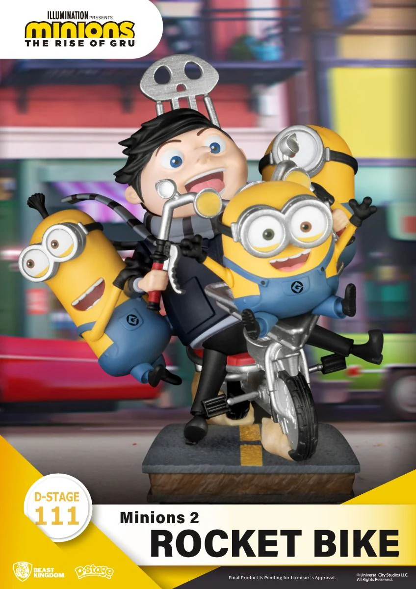Beast Kingdom D-Stage Minions 2 Rocket Bike - Image 6