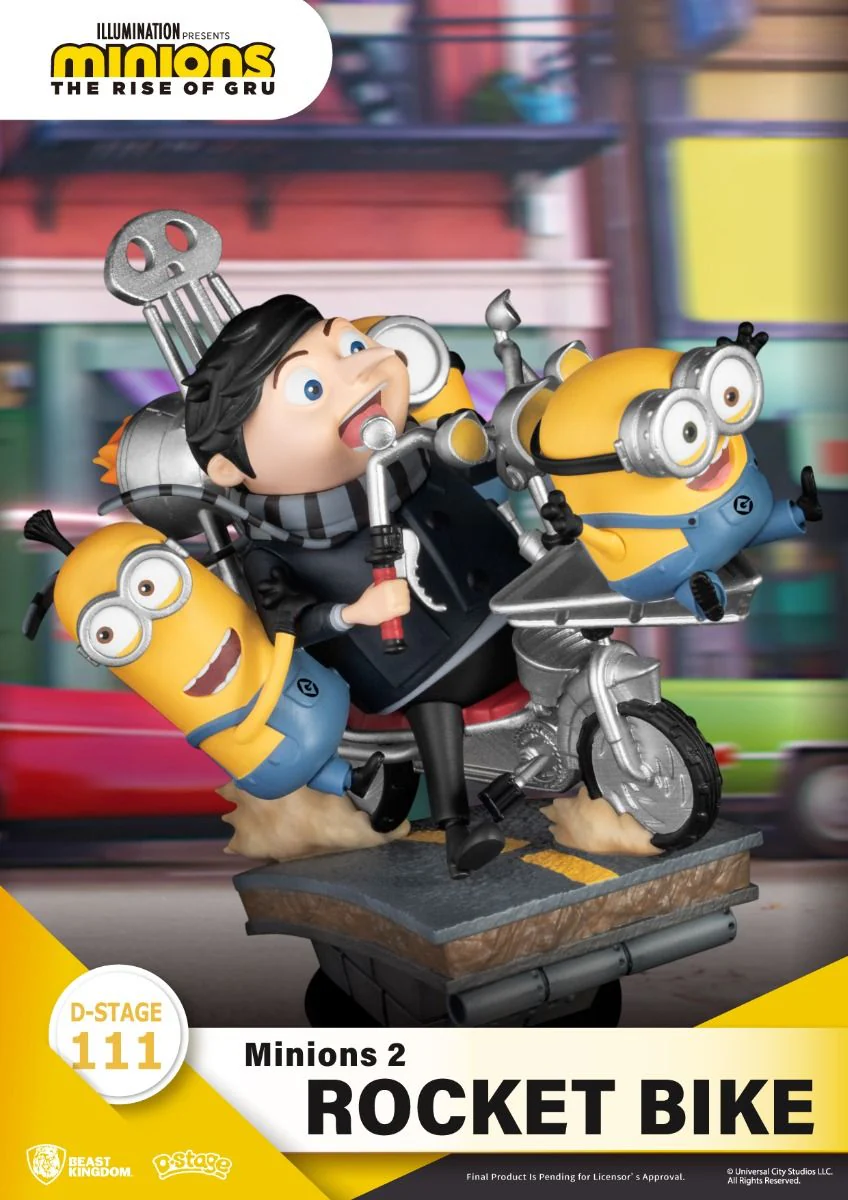 Beast Kingdom D-Stage Minions 2 Rocket Bike - Image 7