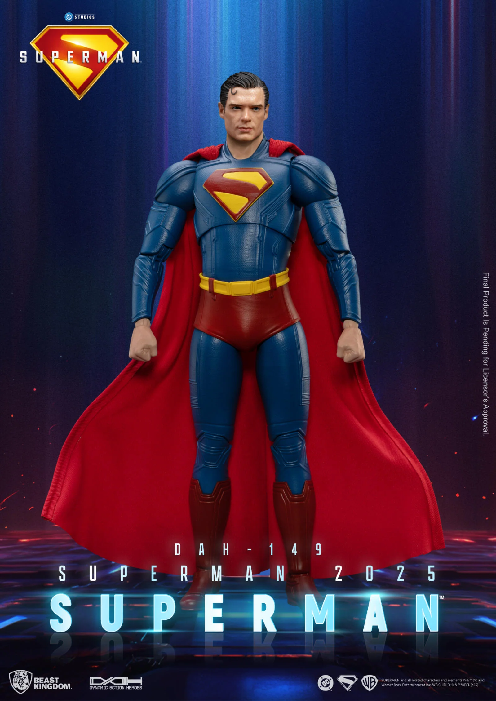 Beast Kingdom Dynamic Action Heroes: 2025 Superman Action Figure