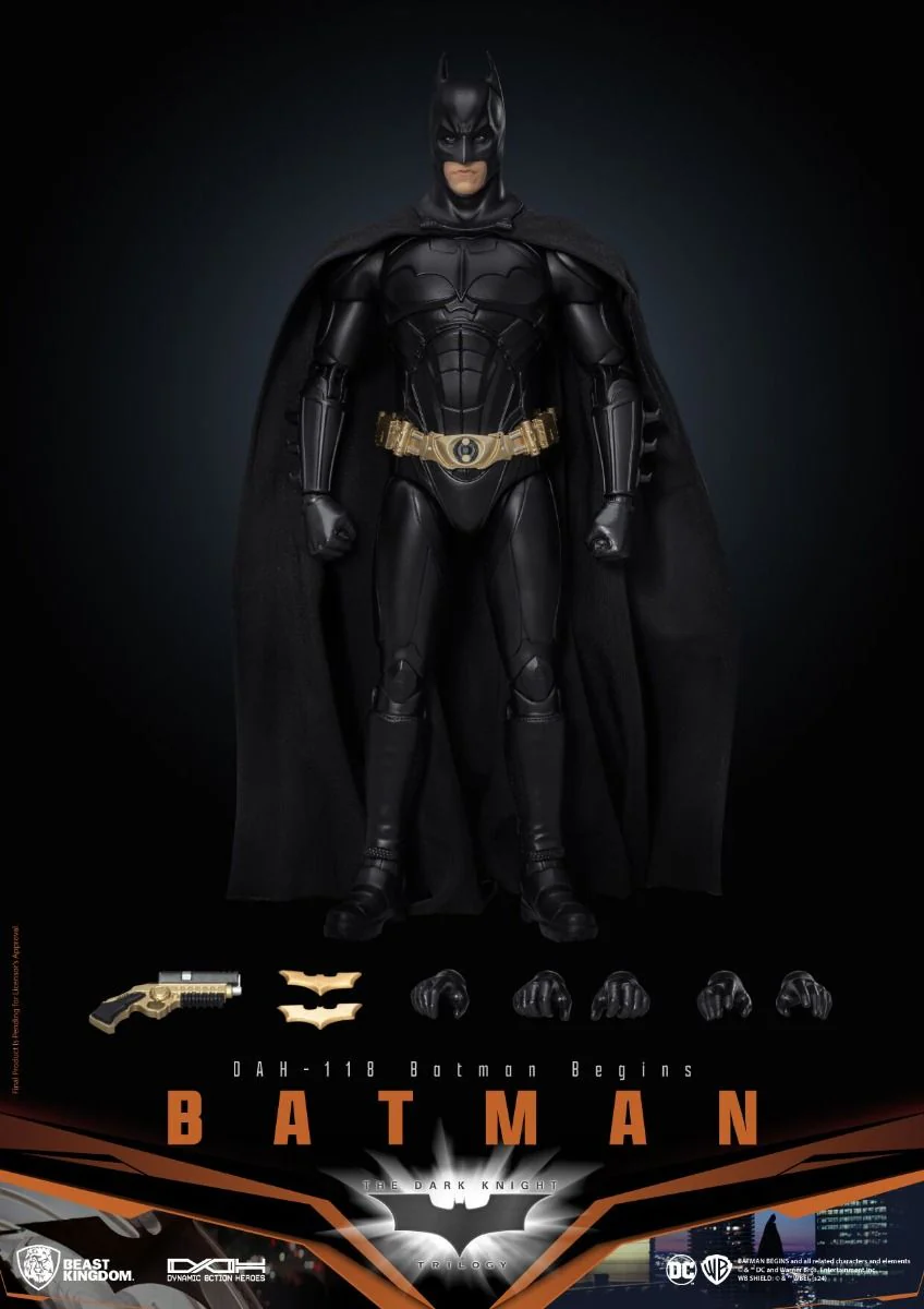 Beast Kingdom Dynamic Action Heroes Begins Version Batman - Image 5