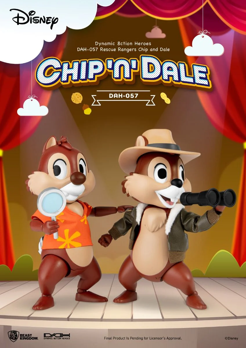 Beast Kingdom Dynamic Action Heroes Rescue Rangers: Chip and Dale - Image 2