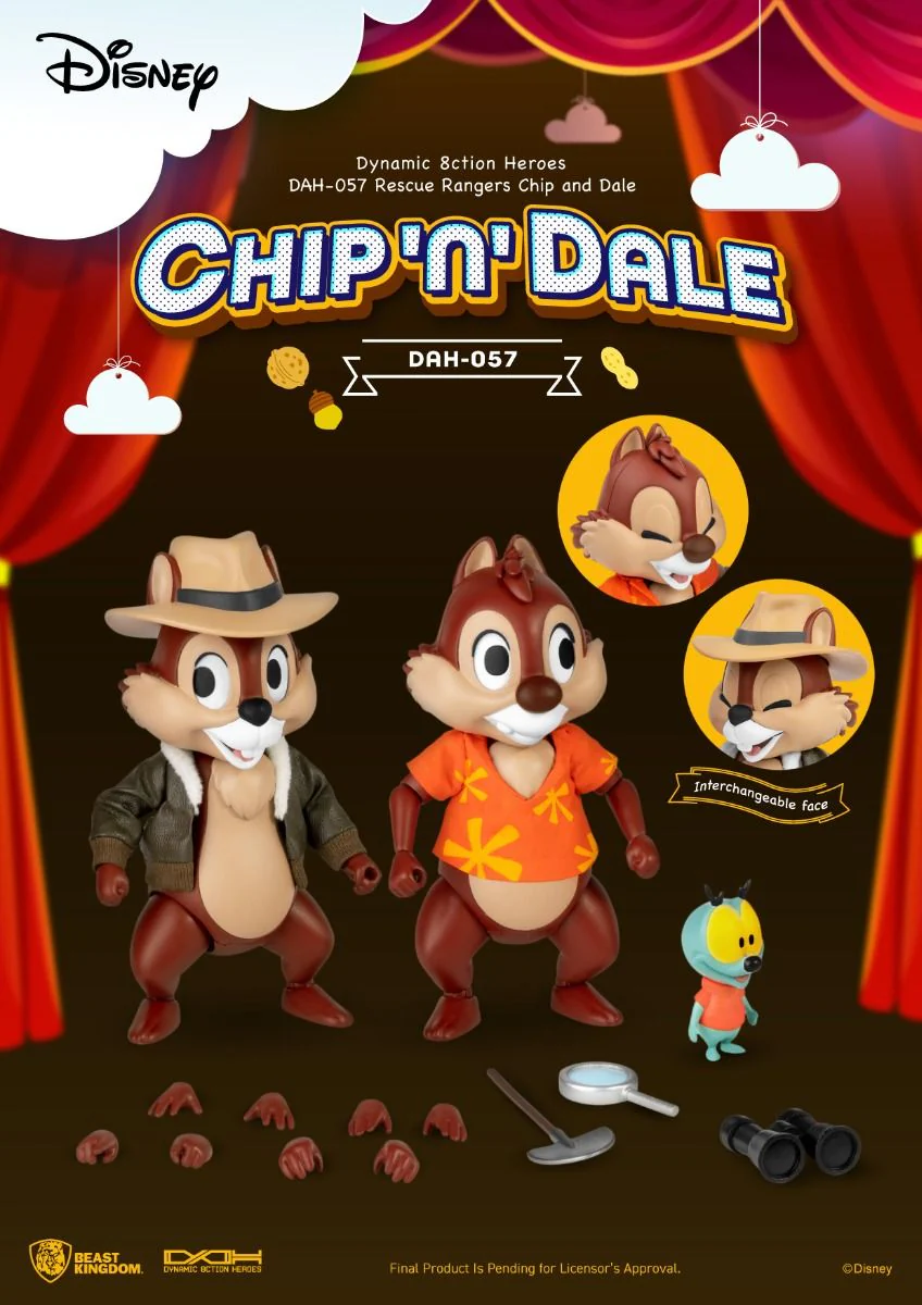 Beast Kingdom Dynamic Action Heroes Rescue Rangers: Chip and Dale - Image 4