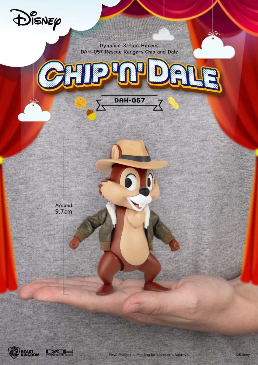 Beast Kingdom Dynamic Action Heroes Rescue Rangers: Chip and Dale - Image 5