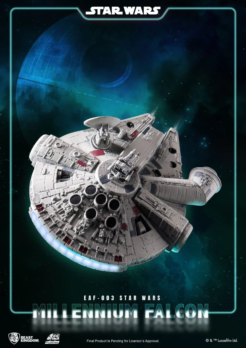 Beast Kingdom Egg Attack Floating Star Wars: Millennium Falcon - Image 2