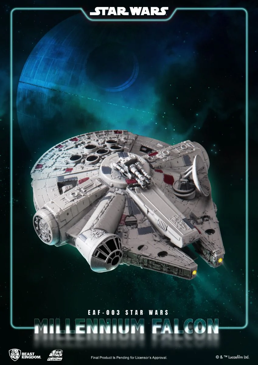 Beast Kingdom Egg Attack Floating Star Wars: Millennium Falcon - Image 3