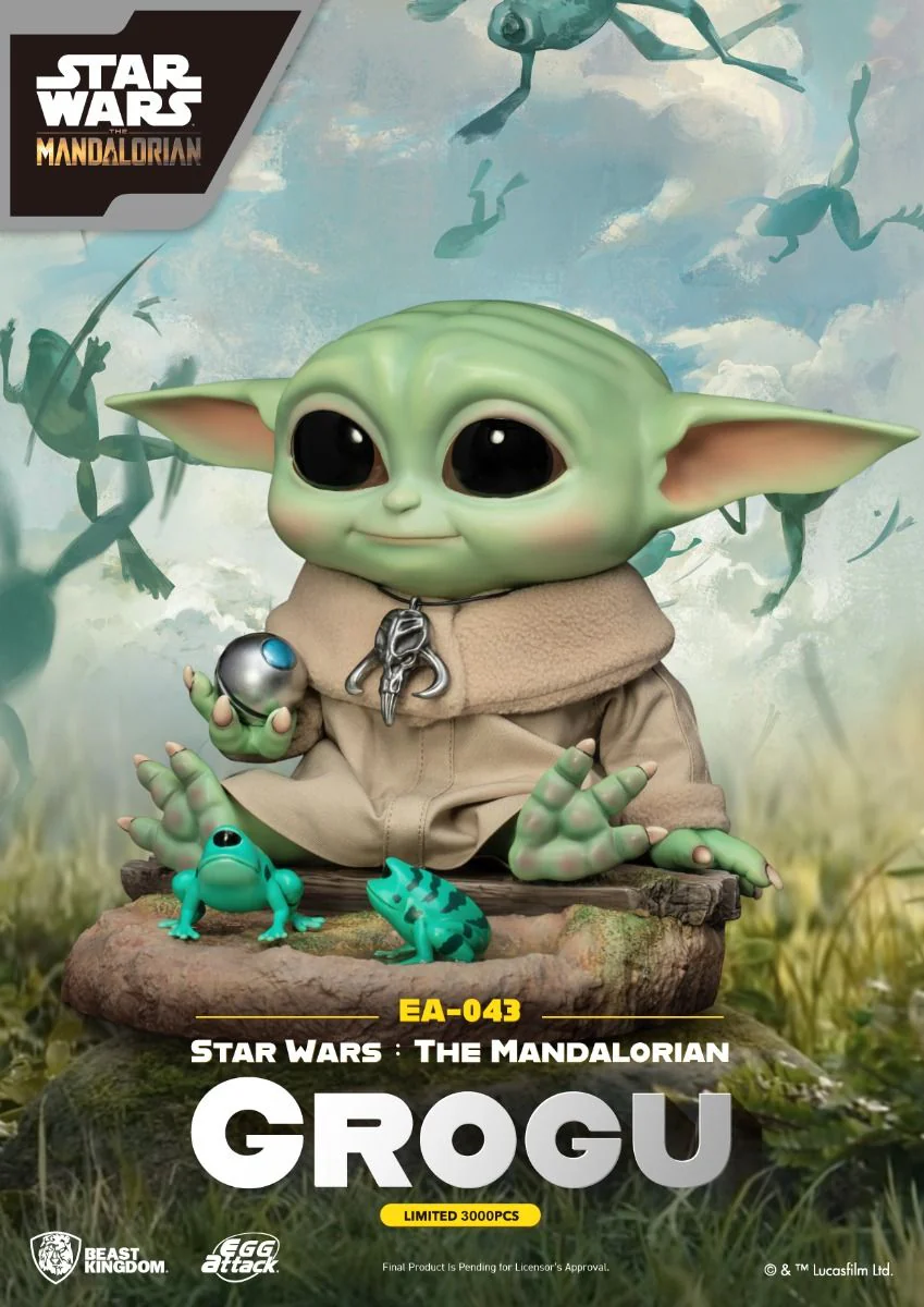 Beast Kingdom Egg Attack Star Wars: The Mandalorian Grogu - Image 2