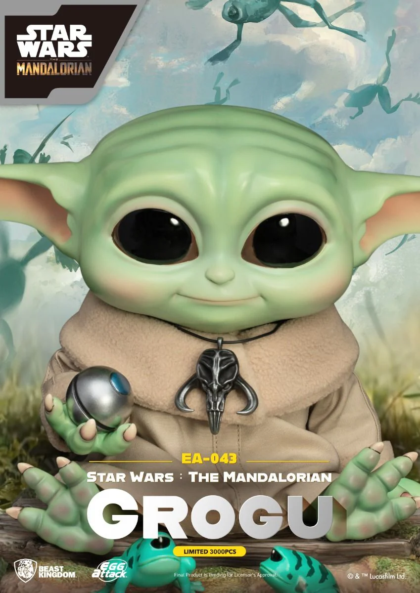 Beast Kingdom Egg Attack Star Wars: The Mandalorian Grogu - Image 3