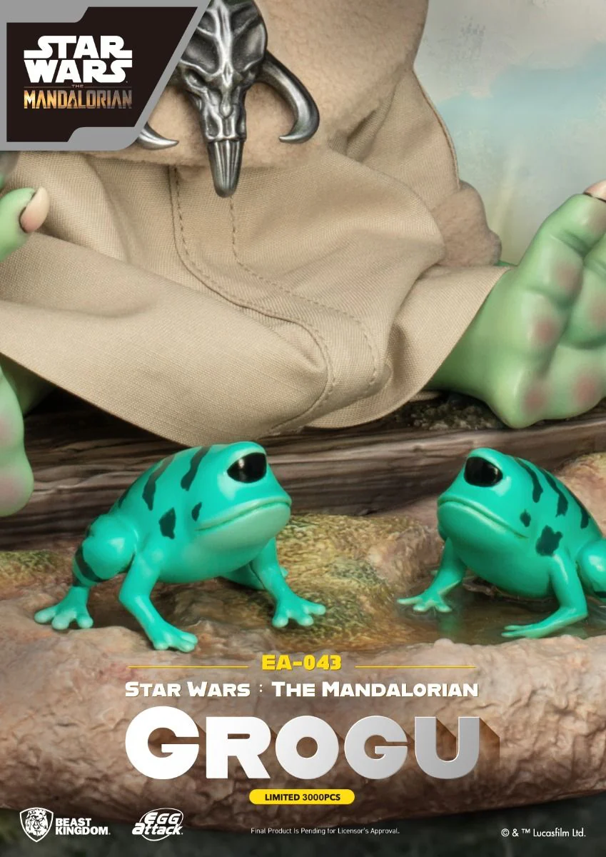 Beast Kingdom Egg Attack Star Wars: The Mandalorian Grogu - Image 4