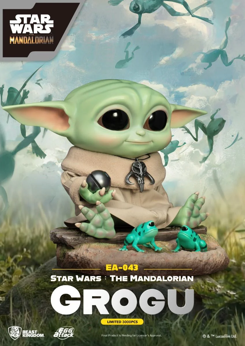 Beast Kingdom Egg Attack Star Wars: The Mandalorian Grogu - Image 6