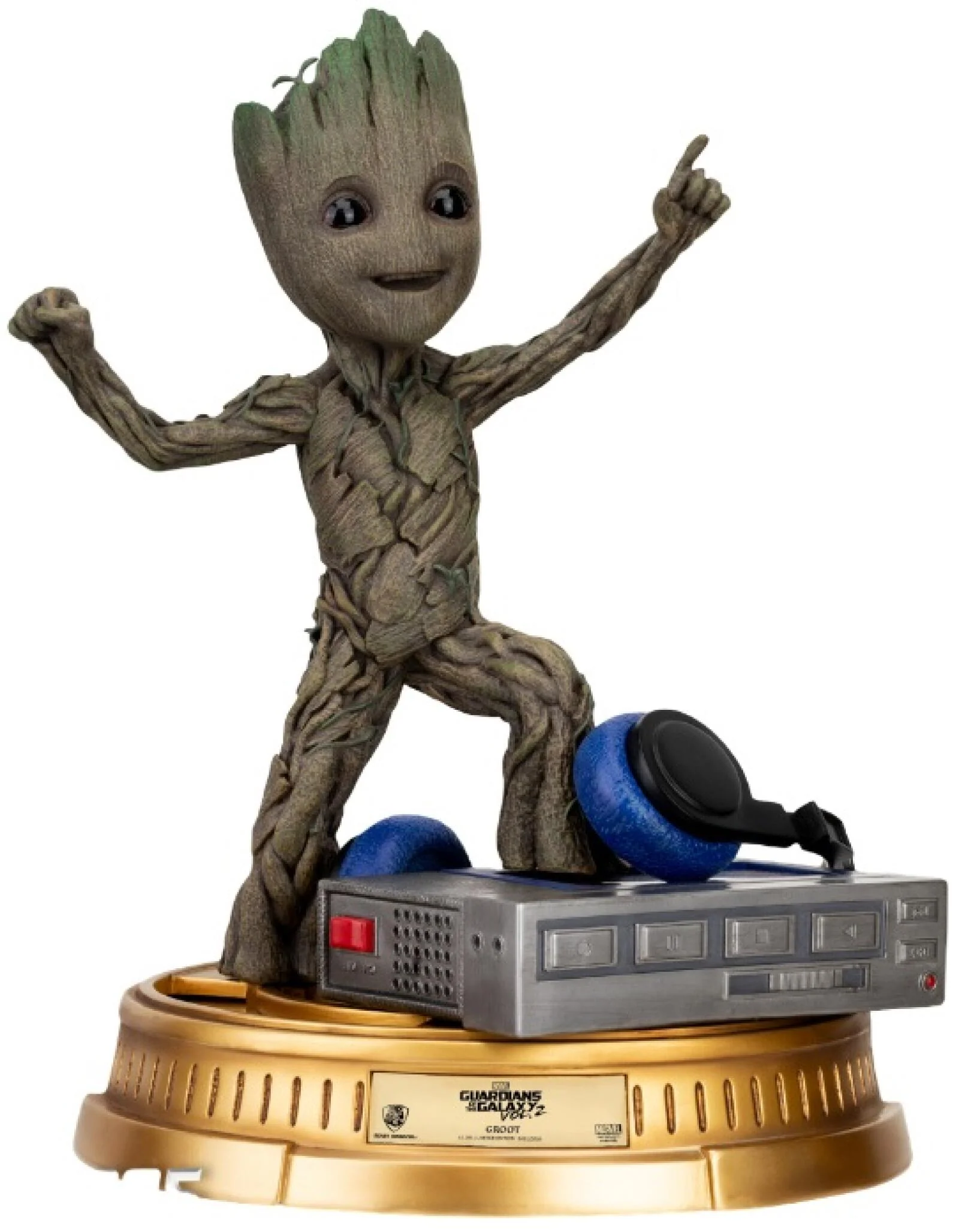 Beast Kingdom Infinity Saga Series Life Size Marvel Statue: Dancing King Groot