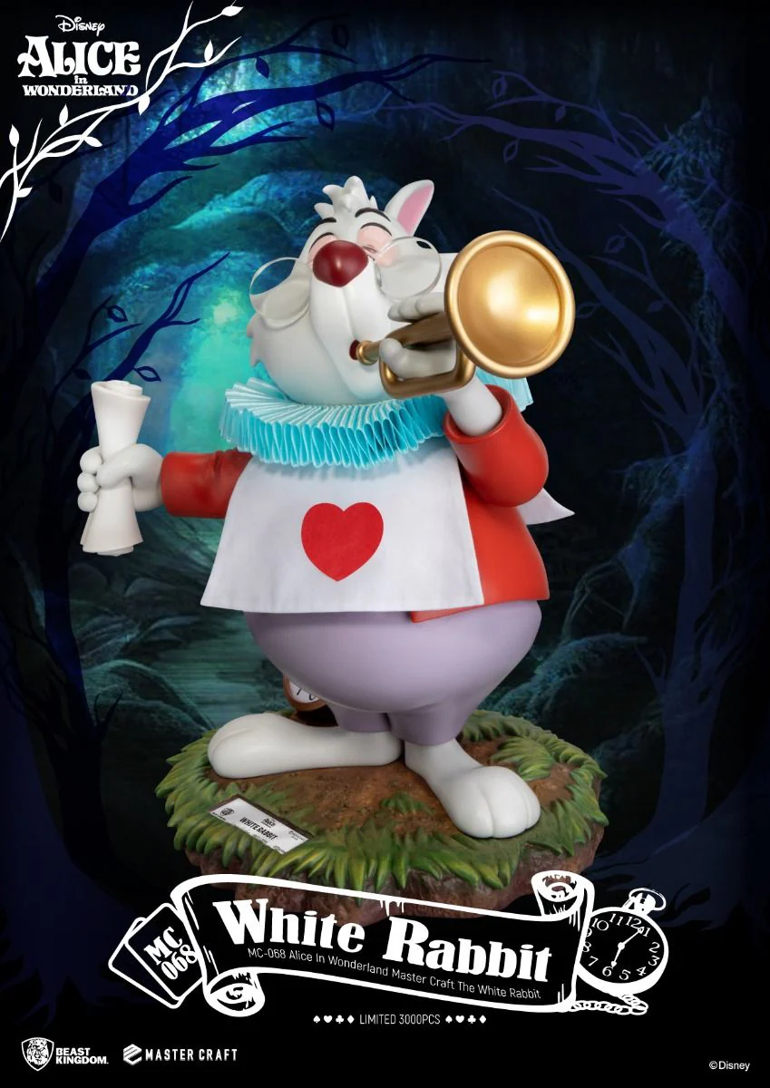 Beast Kingdom Master Craft Alice In Wonderland: The White Rabbit - Image 2